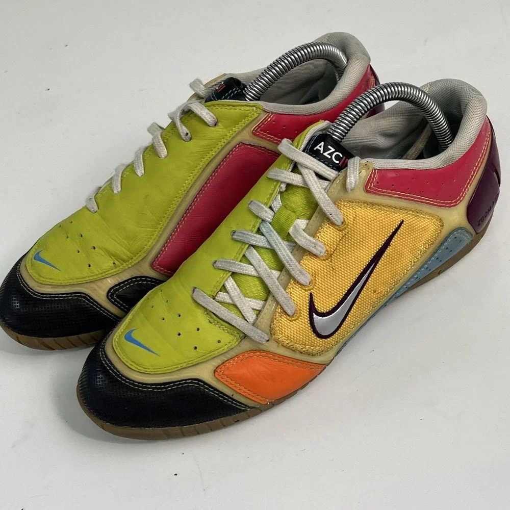 Nike 5 Air Zoom Control AZC II Shoes Mens Size 8.5 Multicolor Soccer 333678-705